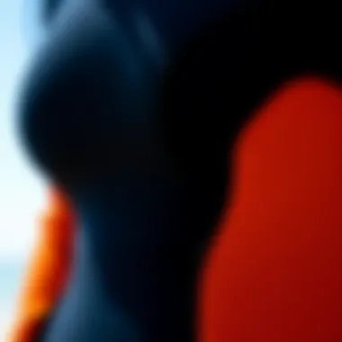 Materials in Ion Wetsuits Detailed view of materials used in Ion wetsuits