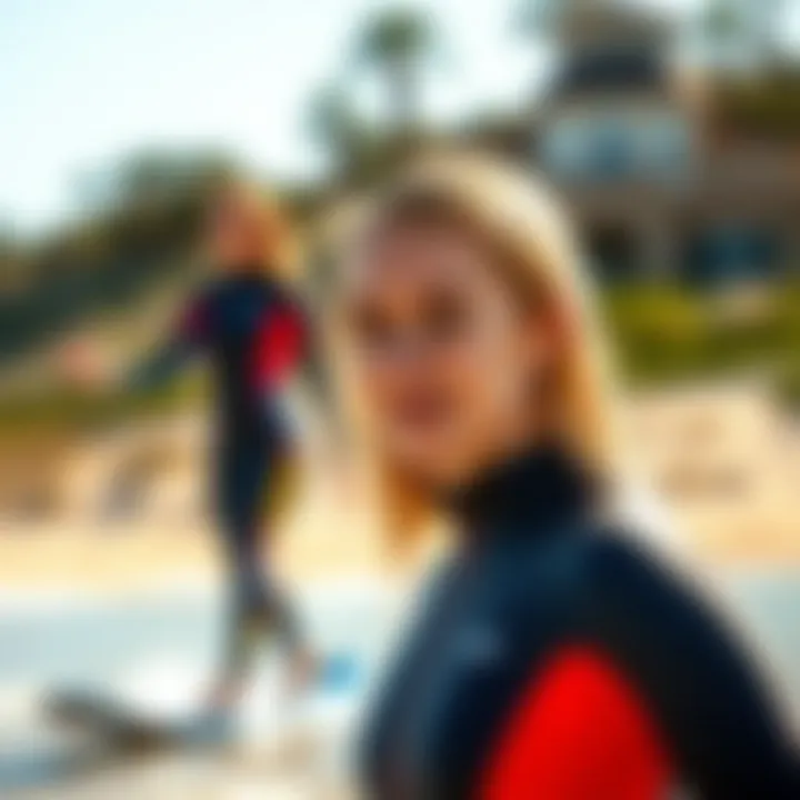 Innovative Design in Ion Wetsuits High-performance Ion wetsuit showcasing innovative design