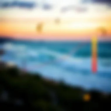 Graph showcasing average temperatures throughout the year