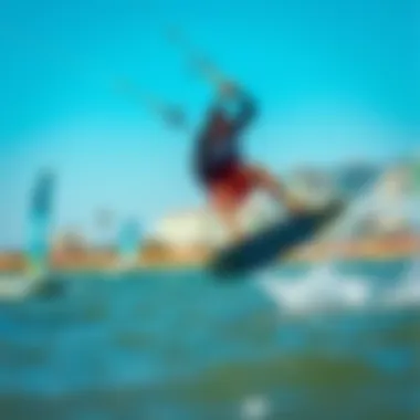 Advanced Riding Techniques on Axis Foil Boards Rider demonstrating advanced techniques on an Axis foil board