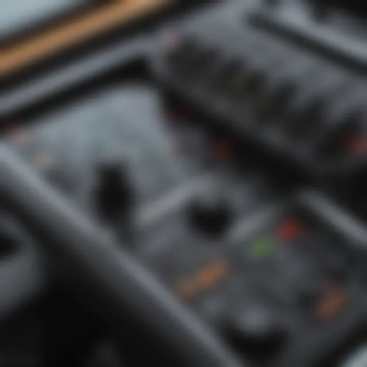 Close-up of Cabrinha Autopilot controls