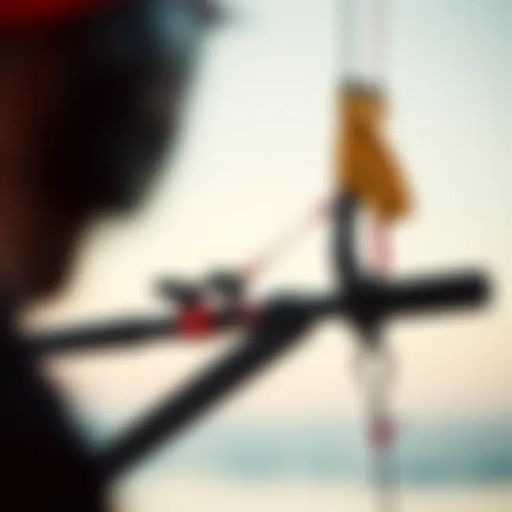 Ergonomic Design of the Cabrinha Overdrive Bar Cabrinha Overdrive Bar showcasing ergonomic design