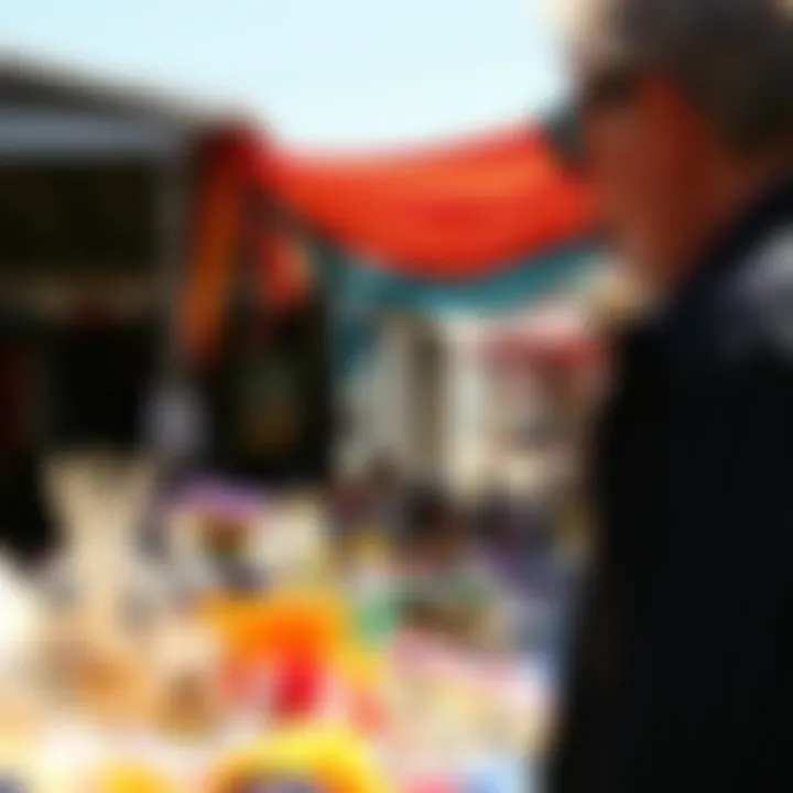 Local crafts and goods at a Cape Hatteras market