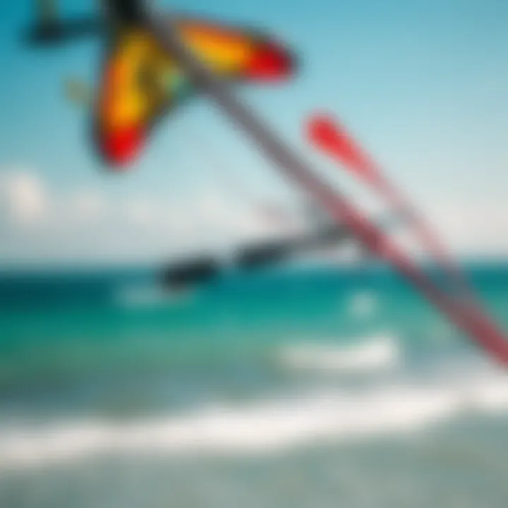 Kite Specifications Overview Close-up of kite specifications