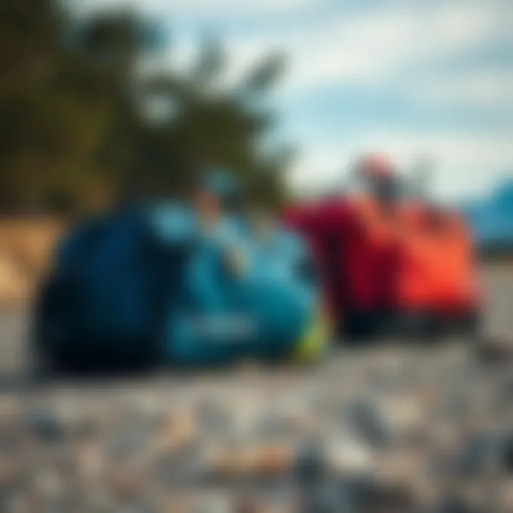 Comparison of Dakine kite bag with competitor bags