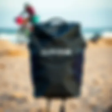 Durable Dakine kite bag showcasing its robust construction