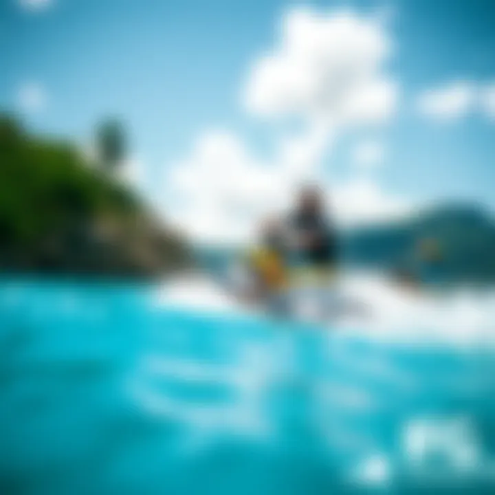 Exciting water sports activities available