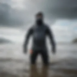 Comparison of dry suit and wet suit materials