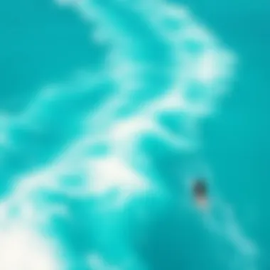 Ideal Wind Conditions for Kiteboarding Wind patterns over the turquoise waters of El Cuyo, perfect for kiteboarding
