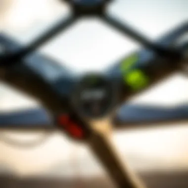 Close-up of efoil technology and design