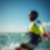 Dynamic kitesurfing apparel showcasing innovative designs