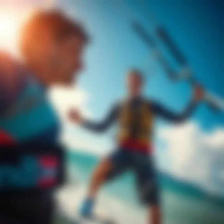 Seasonal trends in kitesurfing clothing