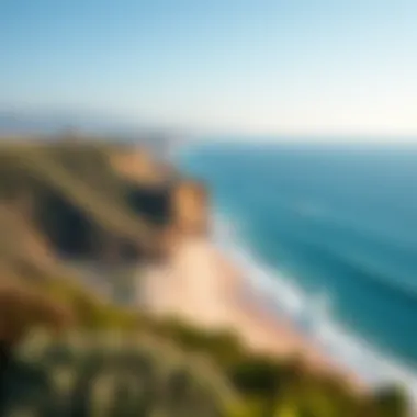 Stunning Algarve Beaches for Kitesurfing Panoramic view of Algarve beaches ideal for kitesurfing
