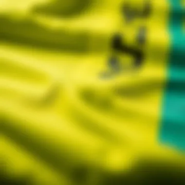 Close-up of innovative Duotone kite materials