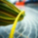 Dyneema line showcasing its strength and flexibility