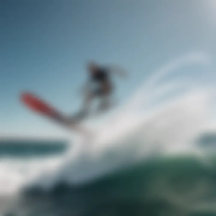 An array of hydrofoil technologies highlighting advancements in kiteboarding