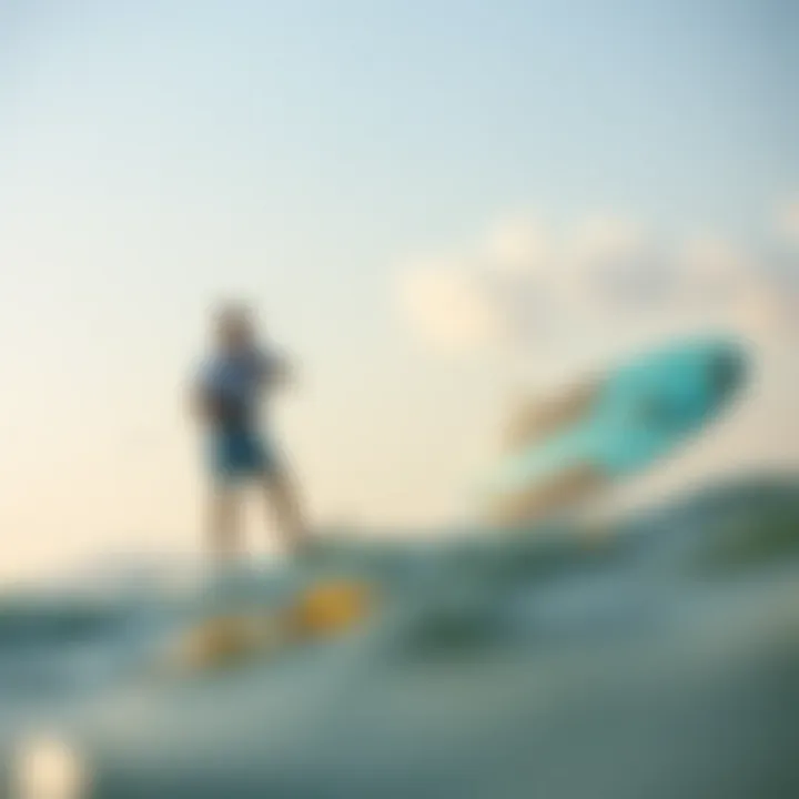 Fone Wing Board compared to traditional kiteboards