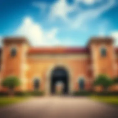 The grand entrance of Fort Clinch showcasing its historical architecture