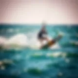 Dynamic hydro surf action on the water