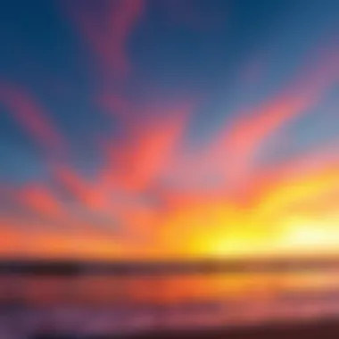 Kite Beach Sunset Serenity A breathtaking view of Kite Beach at sunset, showcasing vibrant skies and gentle waves.