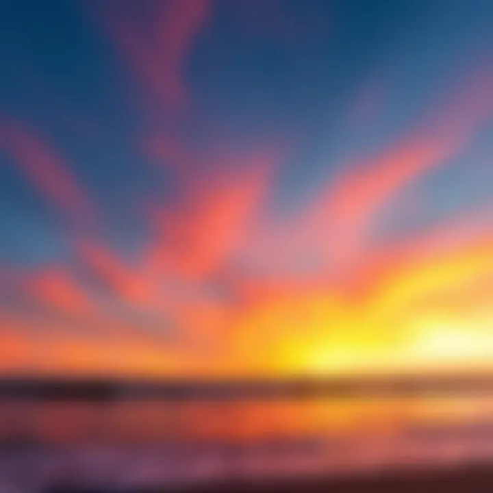 Kite Beach Sunset Serenity A breathtaking view of Kite Beach at sunset, showcasing vibrant skies and gentle waves.