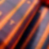 A close-up of a high-performance kite fabric showing its texture and weave