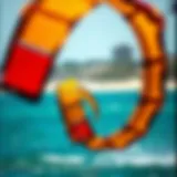 Artistic representation of Ocean Rodeo kites in flight