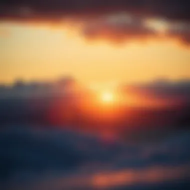 A tranquil sunset over Silvaplana, emphasizing the harmony between kiteboarding and nature.