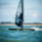 Efoil hydrofoil showcasing advanced design and technology on water