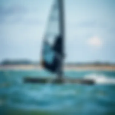 Innovative Efoil Hydrofoil Design Efoil hydrofoil showcasing advanced design and technology on water