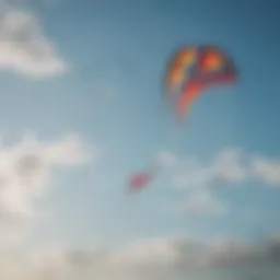 Vibrant discount kites soaring in the sky
