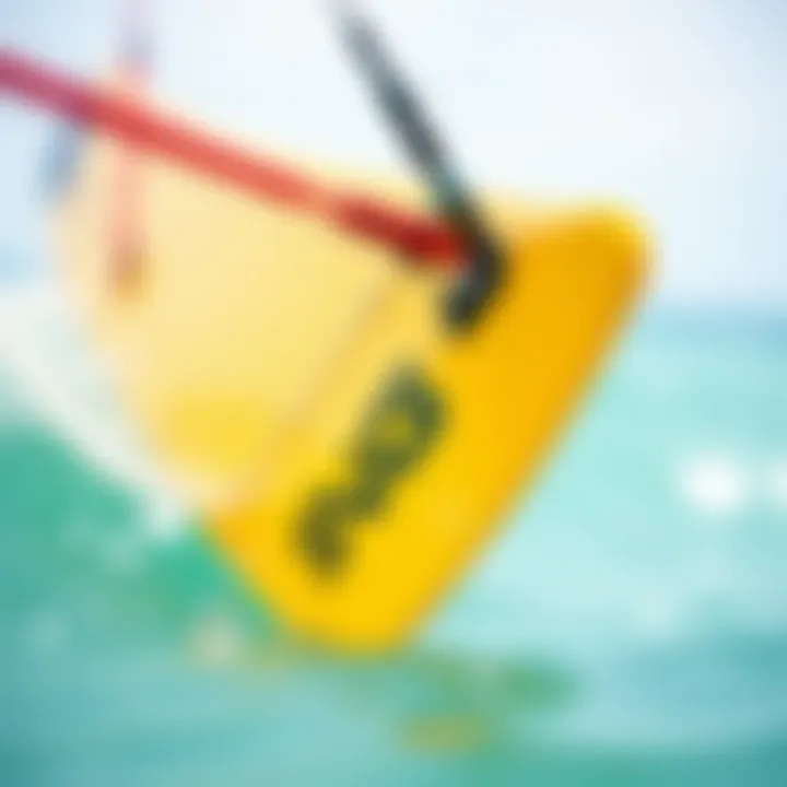 Close-Up of Naish S25 Design Features Close-up of Naish S25 design features