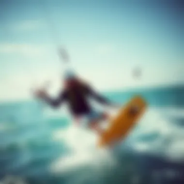 Safety measures for kiteboarding enthusiasts