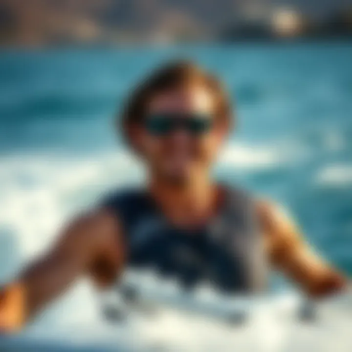 Hydrofoiling Experience with Waydoo Efoil User enjoying the experience of hydrofoiling with Waydoo efoil