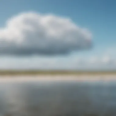 The breathtaking landscape of Peter Ording beach