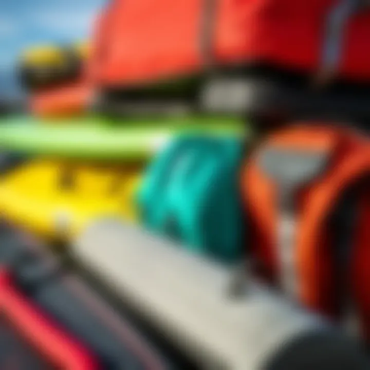 Exploring Material Options for Foil Board Bags Various materials used in foil board bags displayed together