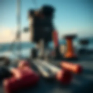 Maintenance tools and checklist for hydrofoil pump boards