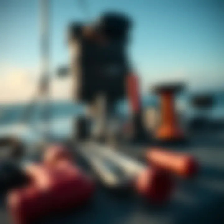 Maintenance tools and checklist for hydrofoil pump boards