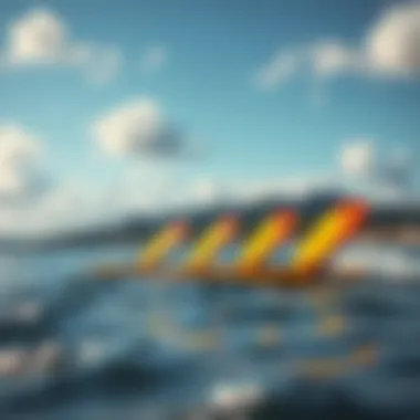Hydrofoil Shapes and Performance Analysis An illustration of different hydrofoil shapes and their impact on performance.