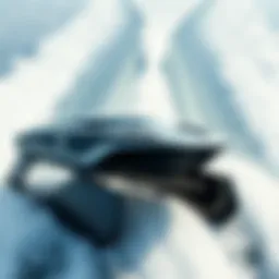 Hydrofoiling boat gliding above water