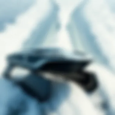 Hydrofoiling Boat in Action Hydrofoiling boat gliding above water