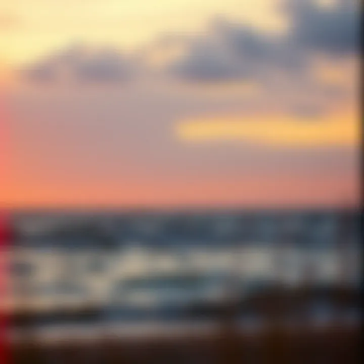 Sunset Serenity at Kinnakeet Retreat Serene sunset over the Outer Banks