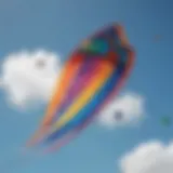 Vibrant kite surf scene in Antigua showcasing colorful kites against a clear blue sky.