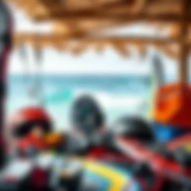 Diverse Gear Options for Rent A selection of high-quality kiteboarding gear available for rent