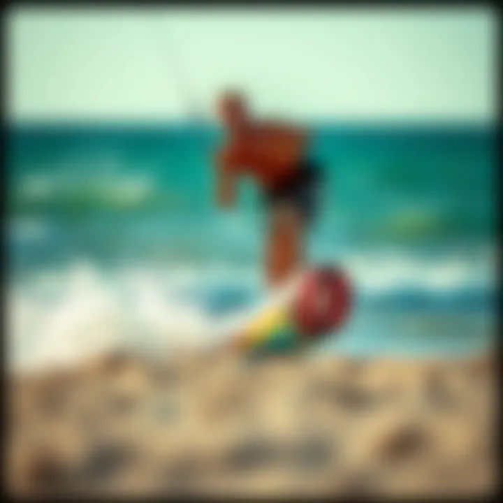 A comparison of different kiteboard travel bags with unique features