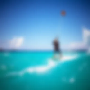 Geographical Advantages of Punta Cana for Kiteboarding Geographical map highlighting Punta Cana's kiteboarding spots
