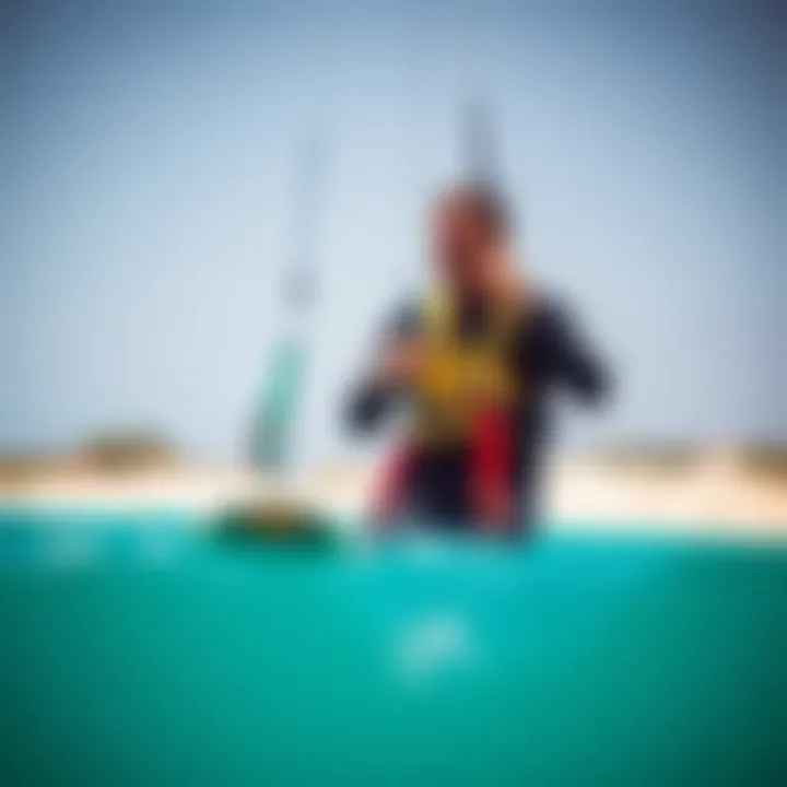 Importance of Safety in Kitesurfing Safety briefing before kitesurfing lesson