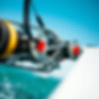 Mechanics Behind Lift Hydrofoil Technology Close-up of lift hydrofoil mechanics and features