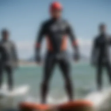 Comparison of Mystic wetsuit alongside other popular kiteboarding wetsuits