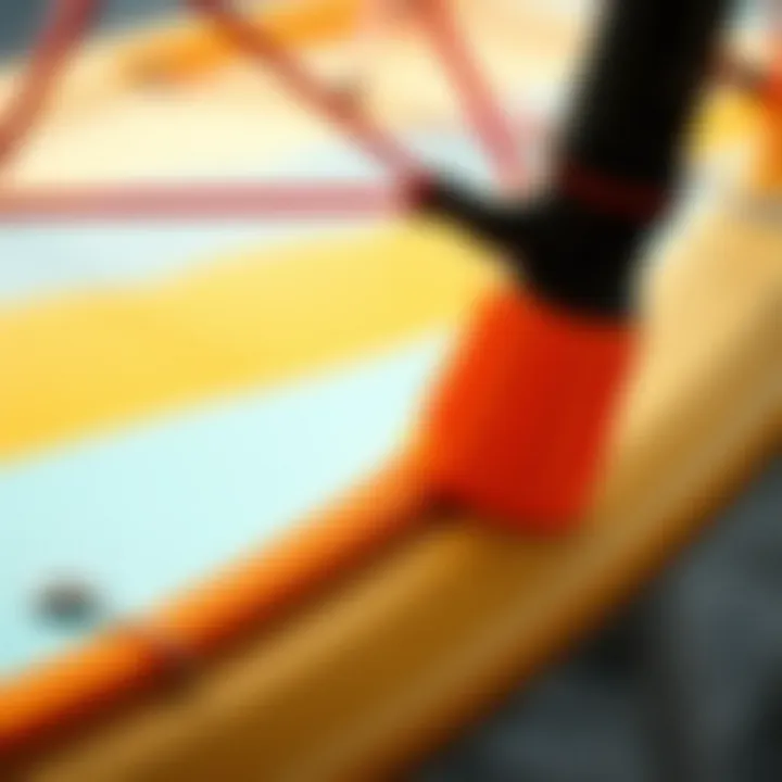 Innovative Materials in Naish Kite Bar Detailed view of the materials used in the Naish Kite Bar construction